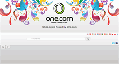 Desktop Screenshot of lahoa.org